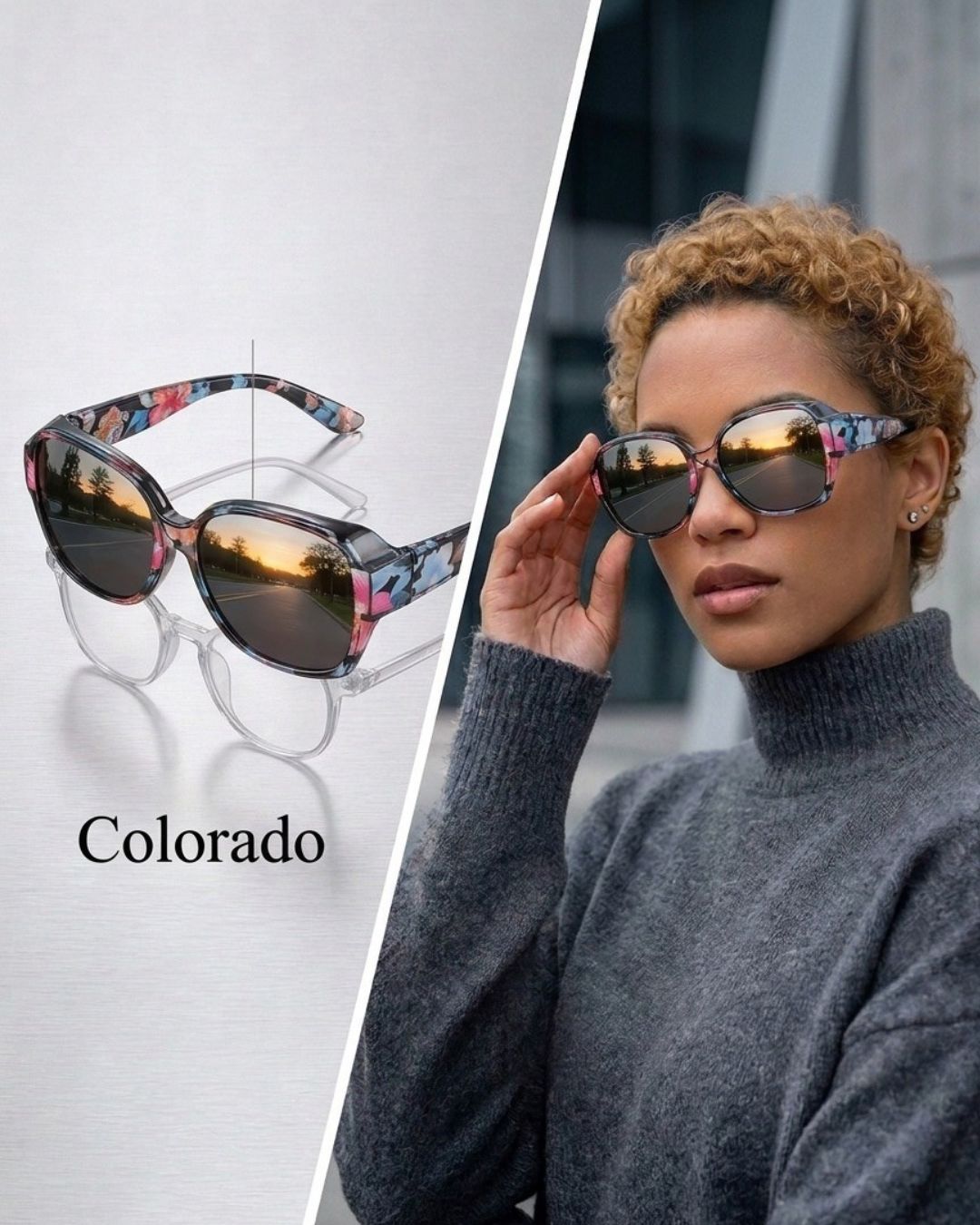 HumanWins Fit-Over Sunglasses — Colorado